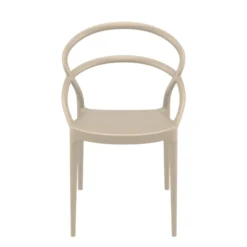 Pia Chaise tendance empilable en polypropylène><noscript><img width=