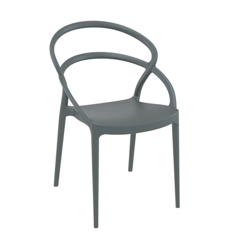 Pia Chaise tendance empilable en polypropylène> Chaise De Cuisine|Chaise De Salle à Manger