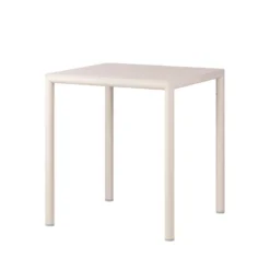Piave Table de jardin carrée en stratifié avec pieds en aluminium> Table De Jardin