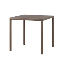 Piave Table de jardin carrée en stratifié avec pieds en aluminium><noscript><img width=
