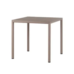 Piave Table de jardin carrée en stratifié avec pieds en aluminium><noscript><img width=