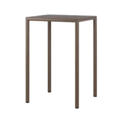 Piave Table de jardin carrée en stratifié avec pieds en aluminium><noscript><img width=