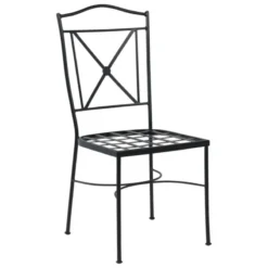 Jayso Pisa Chaise de jardin provençale en acier> Chaise De Jardin