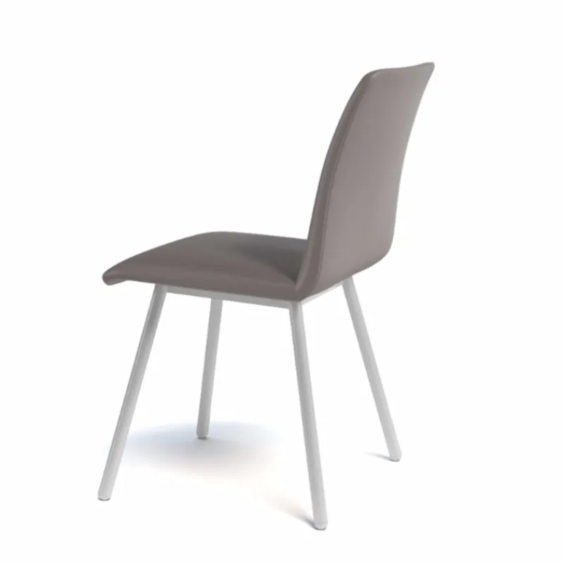 Perfecta Pisa Chaise de salle à manger moderne en métal et simili> Chaise De Cuisine|Chaise De Salle à Manger