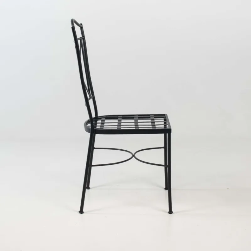 Jayso Pisa Chaise provençale en acier> Chaise De Salle à Manger