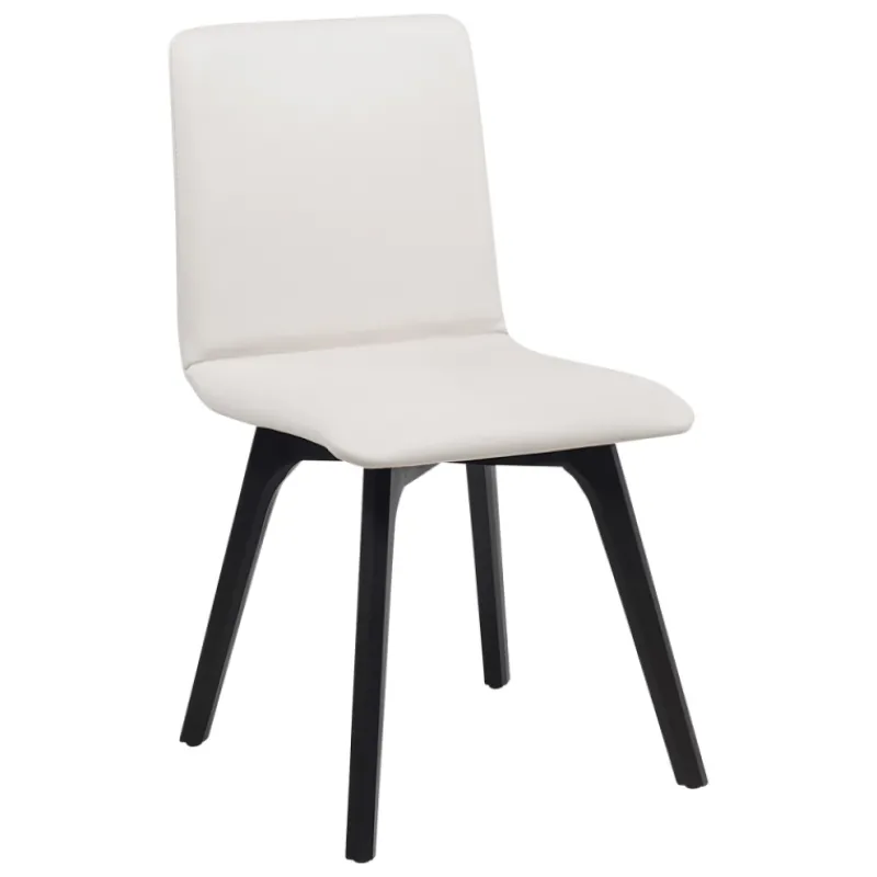 Sessio Plaza Chaise de salle à manger scandinave en synthétique et bois> Chaise De Cuisine|Chaise De Salle à Manger