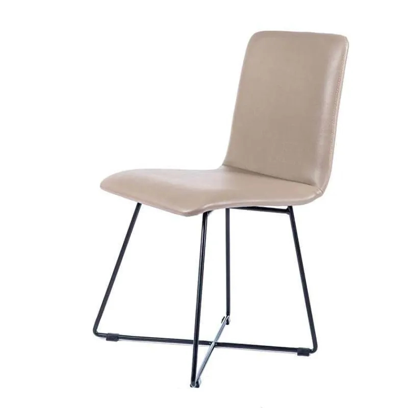 Sessio Plaza Chaise design avec pieds filaires en métal> Chaise De Cuisine|Chaise De Salle à Manger