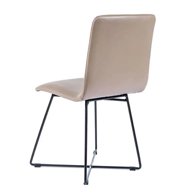 Sessio Plaza Chaise design avec pieds filaires en métal> Chaise De Cuisine|Chaise De Salle à Manger