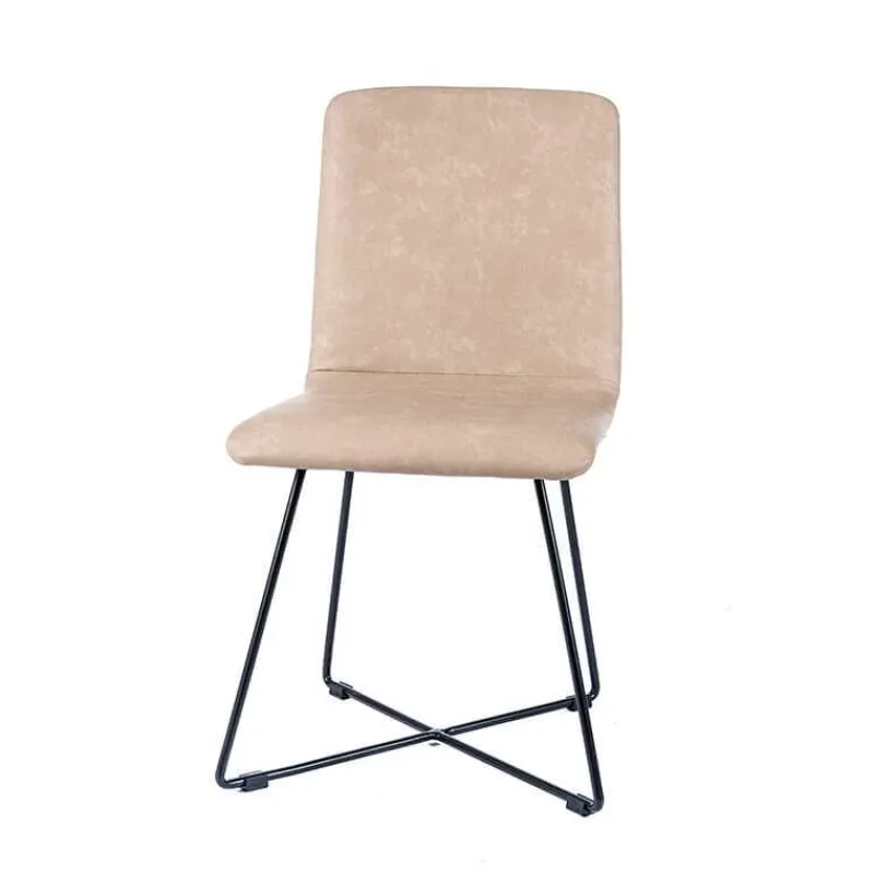 Sessio Plaza Chaise design avec pieds filaires en métal> Chaise De Cuisine|Chaise De Salle à Manger