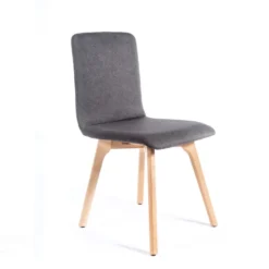Sessio Plaza diamant Chaise de séjour moderne en tissu dos matelassé><noscript><img width=