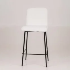 Sessio Plaza Tabouret snack moderne en tissu et pieds en métal><noscript><img width=