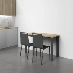 Cancio Poker Minor Table petit espace extensible en stratifié> Table De Cuisine|Table Pour Petit Espace