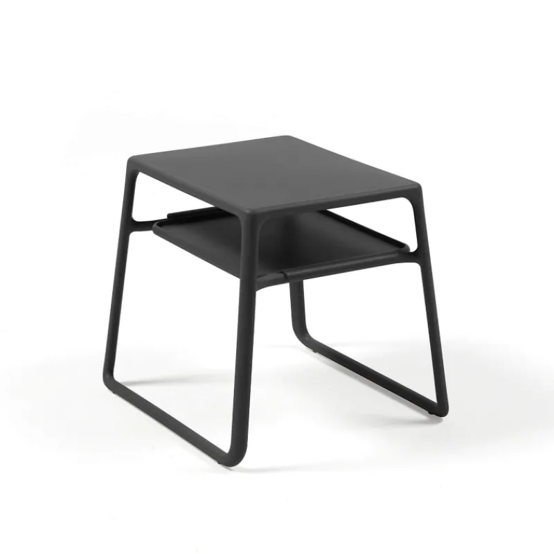 Pop Table basse de jardin carrée empilable en polypropylène> Table De Jardin