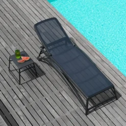 Pop Table basse de jardin carrée empilable en polypropylène><noscript><img width=
