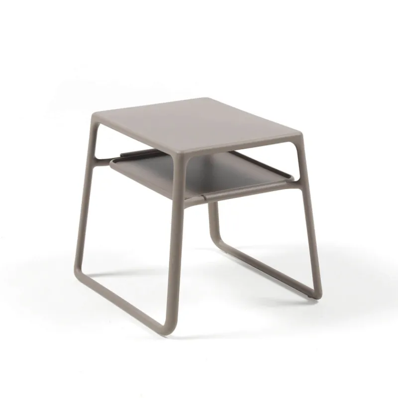 Pop Table basse de jardin carrée empilable en polypropylène> Table De Jardin