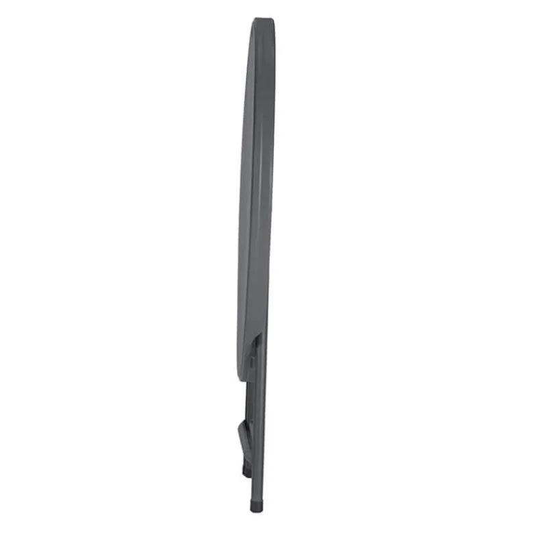 PraxisTable pliante ronde gris foncé> Table Pour Petit Espace
