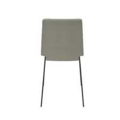 Perfecta Primera Chaise moderne tissu et pieds métal><noscript><img width=