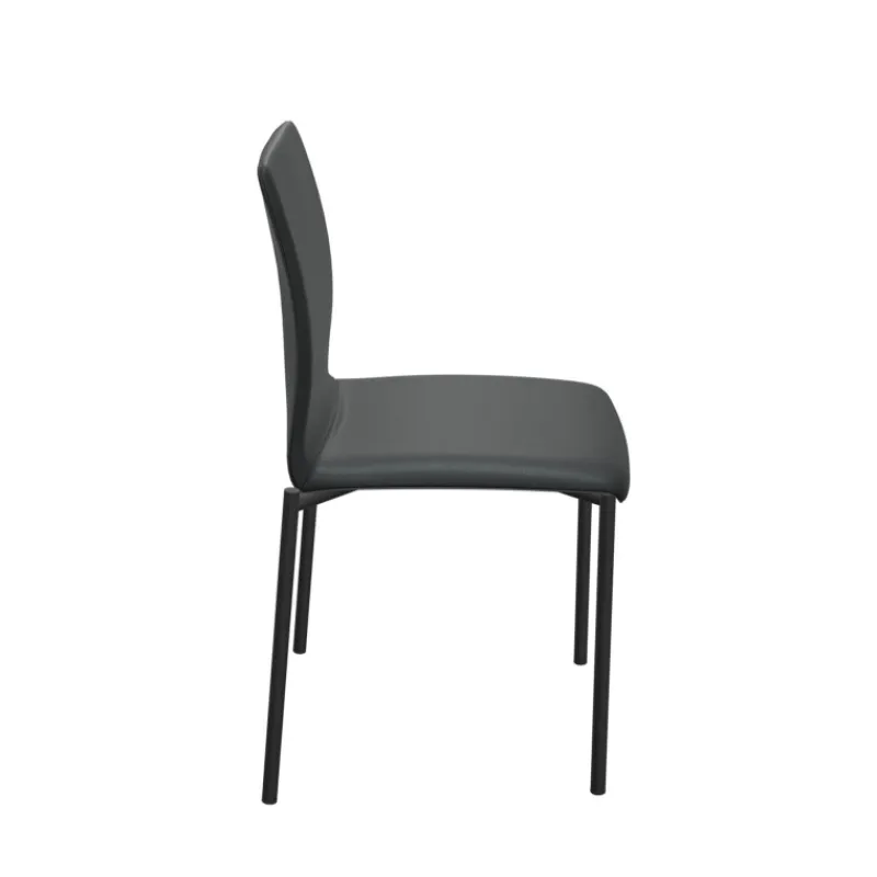 Perfecta Pro'G Chaise moderne en métal et simili> Chaise De Cuisine