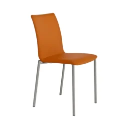Perfecta Pro'G Chaise moderne en métal et simili><noscript><img width=