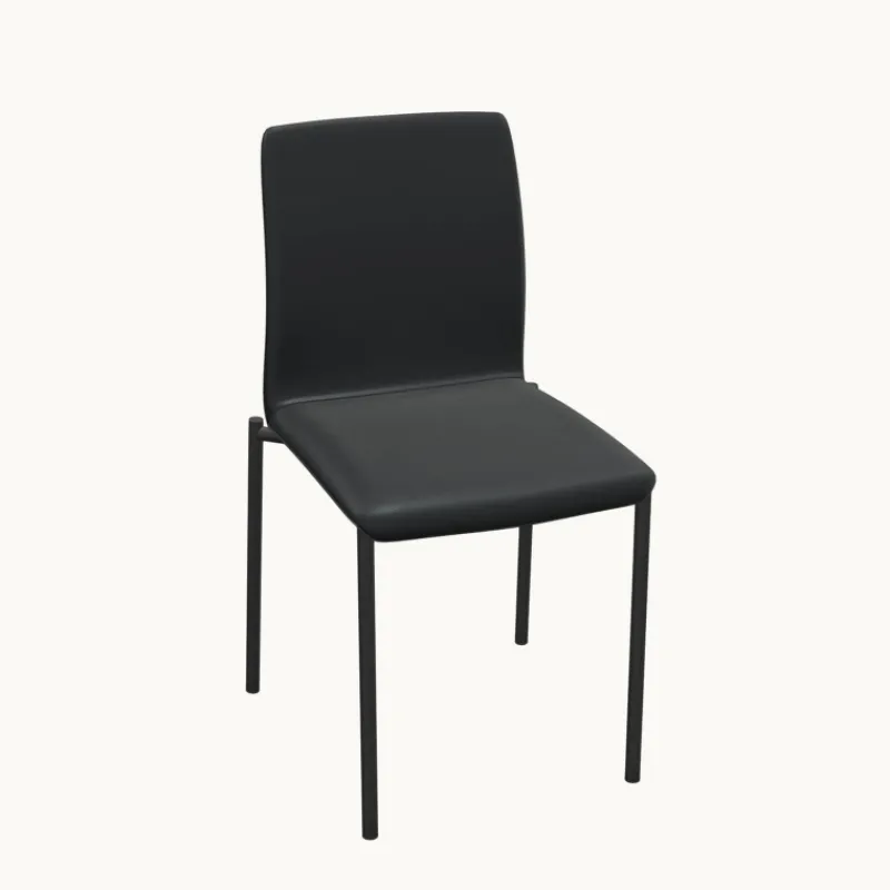 Perfecta Pro'G Chaise moderne en métal et simili> Chaise De Cuisine