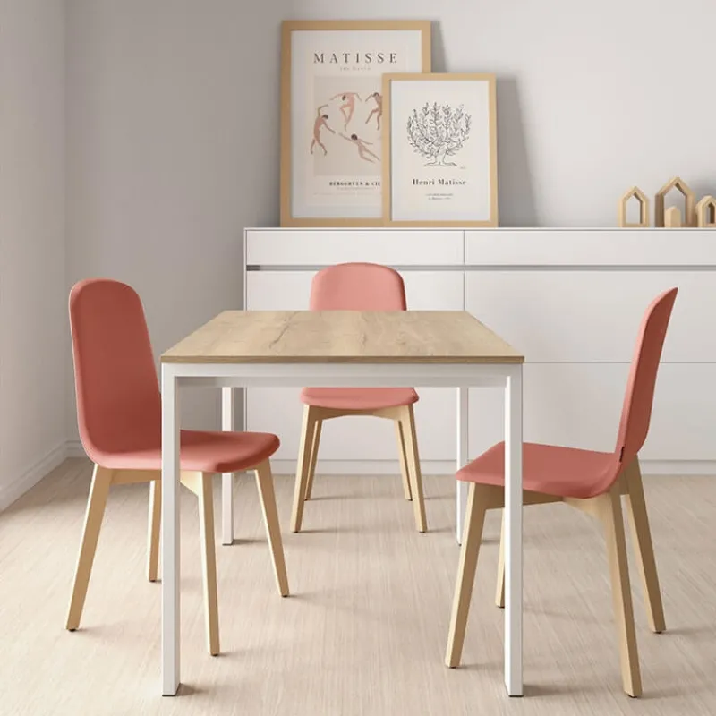 Cancio Puzzle Table de cuisine rectangulaire en stratifié> Table De Cuisine|Table Pour Petit Espace