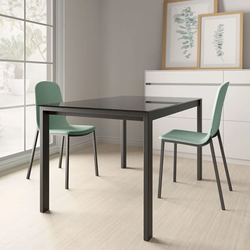 Cancio Puzzle Table de cuisine rectangulaire en verre> Table De Cuisine|Table Pour Petit Espace