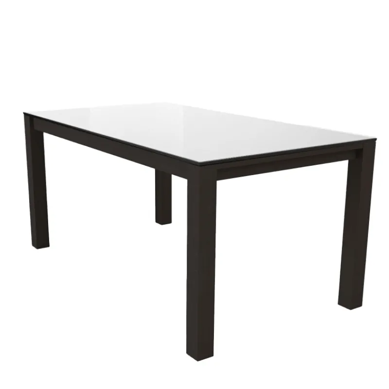 Cancio Quadra Table moderne en verre extensible> Table De Salle à Manger