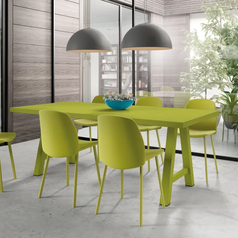 Perfecta Querido Table moderne de salle à manger en stratifié> Table De Salle à Manger