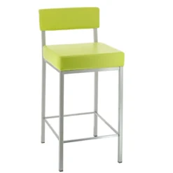 Perfecta Quinta Tabouret snack moderne en métal et simili> Tabouret Snack (assise +/- 65 Cm)|Tabouret De Bar (assise +/- 80 Cm)