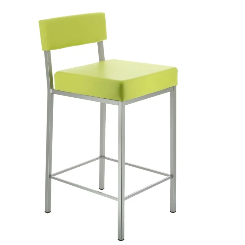 Perfecta Quinta Tabouret snack moderne en métal et simili> Tabouret Snack (assise +/- 65 Cm)|Tabouret De Bar (assise +/- 80 Cm)