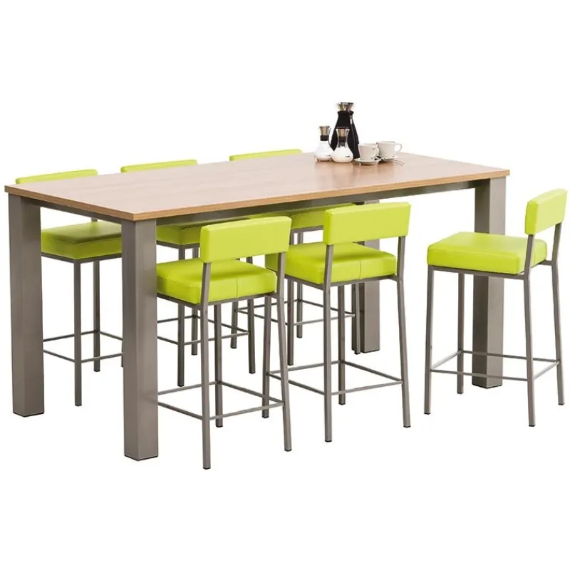 Perfecta Quinta Tabouret snack moderne en métal et simili> Tabouret Snack (assise +/- 65 Cm)|Tabouret De Bar (assise +/- 80 Cm)