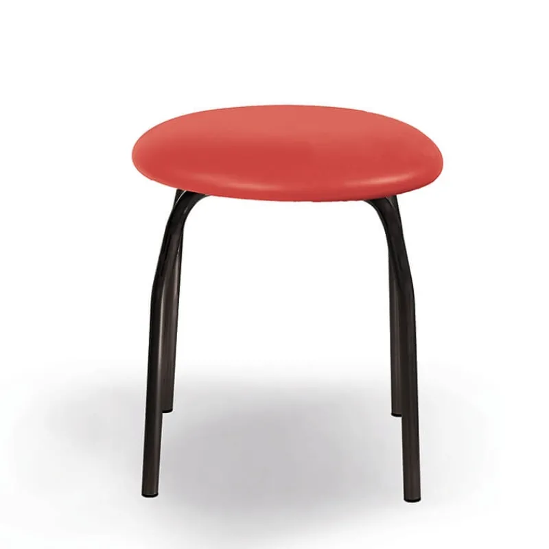 Carrier Rebecca Tabouret bas assise rembourrée et pieds en métal de fabrication française> Tabouret Bas (assise +/- 45 Cm)