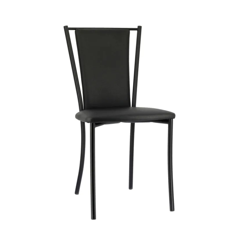 Perfecta Reina Chaise de cuisine contemporaine en métal et simili> Chaise De Cuisine