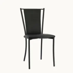 Perfecta Reina Chaise de cuisine contemporaine en métal et simili><noscript><img width=