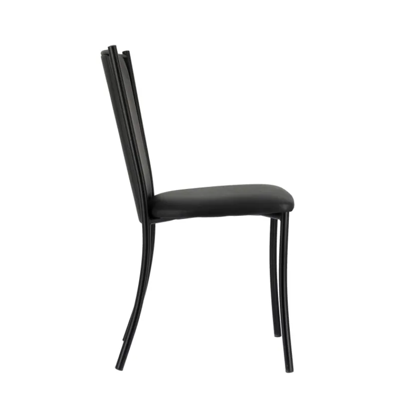 Perfecta Reina Chaise de cuisine contemporaine en métal et simili> Chaise De Cuisine