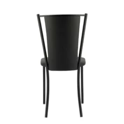 Perfecta Reina Chaise de cuisine contemporaine en métal et simili><noscript><img width=