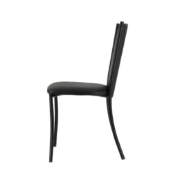 Perfecta Reina Chaise de cuisine contemporaine en métal et simili><noscript><img width=