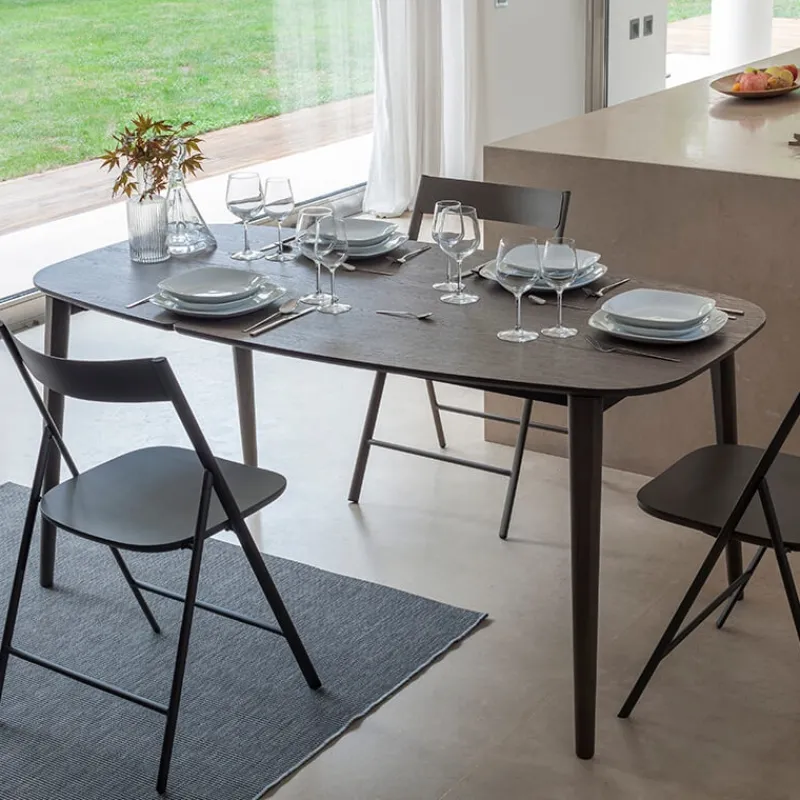 Altacom Ribot Wood Table extensible demi> Table De Cuisine|Table De Salle à Manger
