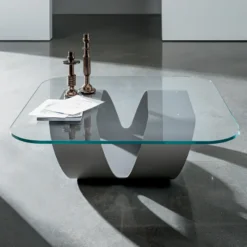 Sovet Italia Ring Sovet Table basse design en verre> Table De Salon