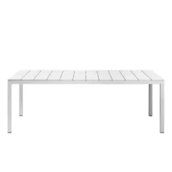 Rio Table de jardin en aluminium rectangulaire fabriquée en Italie><noscript><img width=
