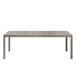 Rio Table de jardin en aluminium rectangulaire fabriquée en Italie><noscript><img width=