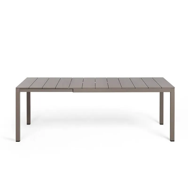 Rio Table de jardin extensible en polypropylène DurelTop et aluminium> Table De Jardin