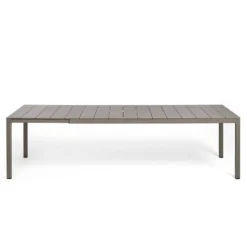 Rio Table de jardin extensible en polypropylène DurelTop et aluminium><noscript><img width=