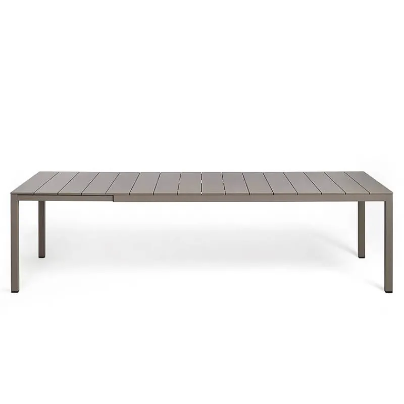 Rio Table de jardin extensible en polypropylène DurelTop et aluminium> Table De Jardin