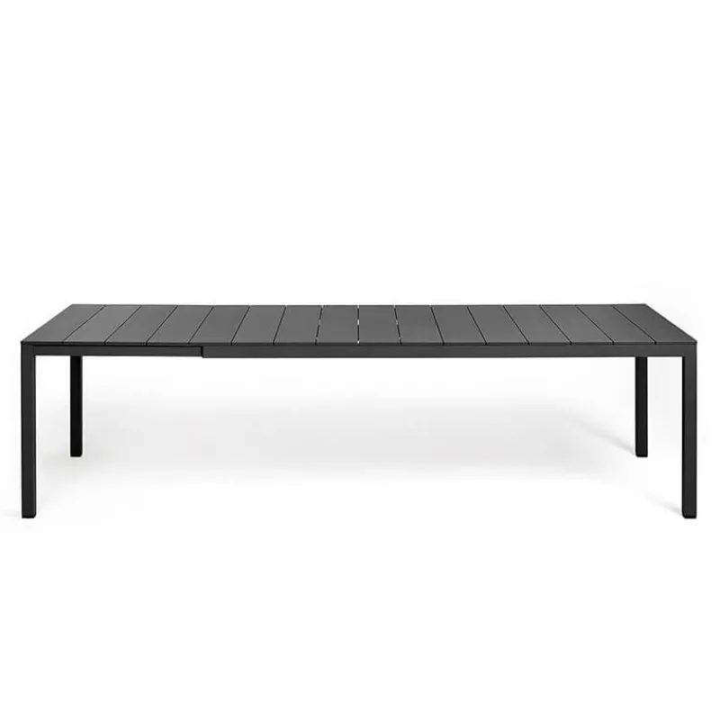 Rio Table de jardin extensible en polypropylène DurelTop et aluminium> Table De Jardin
