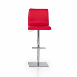 Peressini Rio Tabouret réglable en hauteur en synthétique et métal chromé> Tabouret Réglable En Hauteur|Tabouret Snack (assise +/- 65 Cm)
