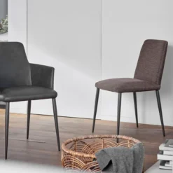 Mobitec Rob C03 ® Chaise de salle à manger en tissu et métal><noscript><img width=