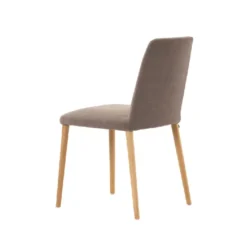 Mobitec Rob C01 ® Chaise moderne en tissu rembourrée avec pieds en bois massif><noscript><img width=