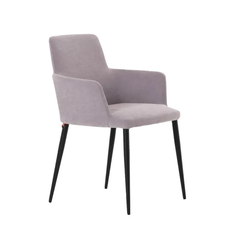 Mobitec Rob C04 ® Fauteuil de salle à manger confortable en tissu et pieds métal> Chaise De Salle à Manger|Fauteuil De Salon