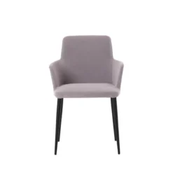 Mobitec Rob C04 ® Fauteuil de salle à manger confortable en tissu et pieds métal> Chaise De Salle à Manger|Fauteuil De Salon